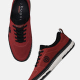 Bugatti Vanadium Red Sneakers