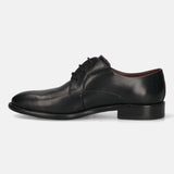 Bugatti Livorno Flex Evo Black Premium Leather Comfort Derby Formal Shoes