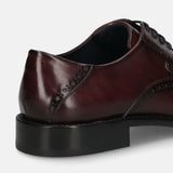 Bugatti Liverta Bordo Premium Leather Comfort Oxford Formal Shoes