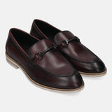 bugatti Kadmos Bordo  Premium Leather Comfort Slip-Ons Formal