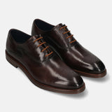 Bugatti Mamadou Dark Brown Premium Leather Comfort Oxford Formal Shoes