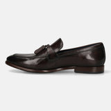Bugatti Rico Dark Brown Premium Leather Comfort Slip-On Formal