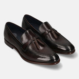Bugatti Rico Dark Brown Premium Leather Comfort Slip-On Formal