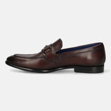 Bugatti Rico Bordo Premium Leather Comfort Slip-On Formal