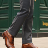 Bugatti Sula Cognac Premium Leather Comfort Oxford Formal Shoes