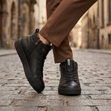 Bugatti Gunter Evo Black Comfort High-top Sneakers
