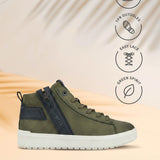 Bugatti Gunter Evo Green Comfort High Top Sneakers
