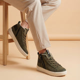 Bugatti Gunter Evo Green Comfort High Top Sneakers