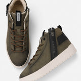 Bugatti Gunter Evo Green Comfort High Top Sneakers