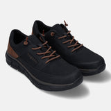 Bugatti Anaheim Black Comfort Sneakers Genial featuring Light insoles
