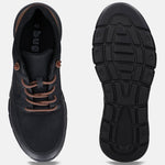 Bugatti Anaheim Black Comfort Sneakers Eva out sole 