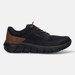 Bugatti Anaheim Black Comfort Sneakers side view 