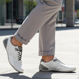 bugatti Canario white  Premium Leather Comfort Sneakers