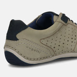 bugatti Canario light grey  Premium Leather Comfort Sneakers