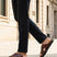 bugatti Cobie dark red premium leather comfort sandals with cross strap design.