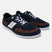 A blue Men's bugatti Sneakers featuring a round plain toe, zero heels heel. Made from synthetic with a durable tpr outsole, this laces design offers both style and comfort.
