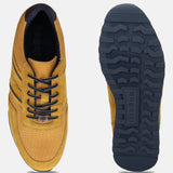 Bugatti Ivar Yellow Premium  Leather Comfort  Sneakers