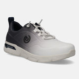 A white Men's bugatti Athileisure Sneakers featuring a round toe plain toe, zero heels heel. Made from synthetic with a durable eva outsole, this laces design offers both style and comfort.