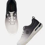 A white Men's bugatti Athileisure Sneakers featuring a round toe plain toe, zero heels heel. Made from synthetic with a durable eva outsole, this laces design offers both style and comfort.