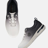 A white Men's bugatti Athileisure Sneakers featuring a round toe plain toe, zero heels heel. Made from synthetic with a durable eva outsole, this laces design offers both style and comfort.