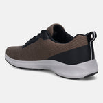 A beige Men's bugatti Sneakers featuring a round plain toe, zero heels heel. Made from textile with a durable eva outsole, this laces design offers both style and comfort.