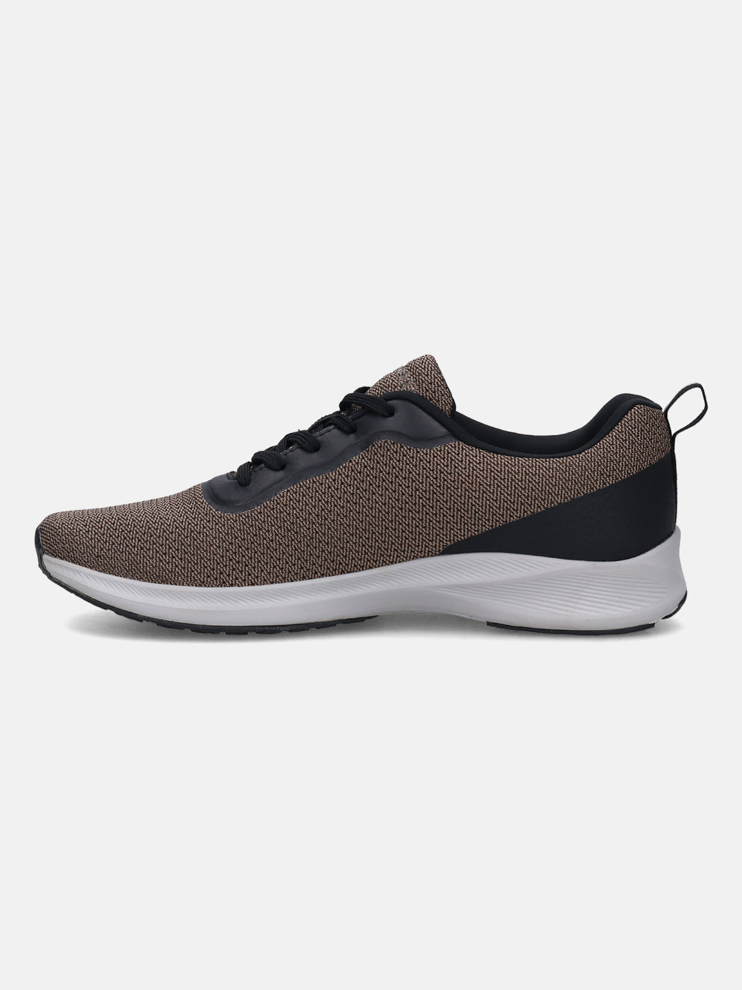 A beige Men's bugatti Sneakers featuring a round plain toe, zero heels heel. Made from textile with a durable eva outsole, this laces design offers both style and comfort.