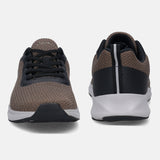 A beige Men's bugatti Sneakers featuring a round plain toe, zero heels heel. Made from textile with a durable eva outsole, this laces design offers both style and comfort.