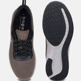 A beige Men's bugatti Sneakers featuring a round plain toe, zero heels heel. Made from textile with a durable eva outsole, this laces design offers both style and comfort.
