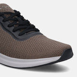 A beige Men's bugatti Sneakers featuring a round plain toe, zero heels heel. Made from textile with a durable eva outsole, this laces design offers both style and comfort.