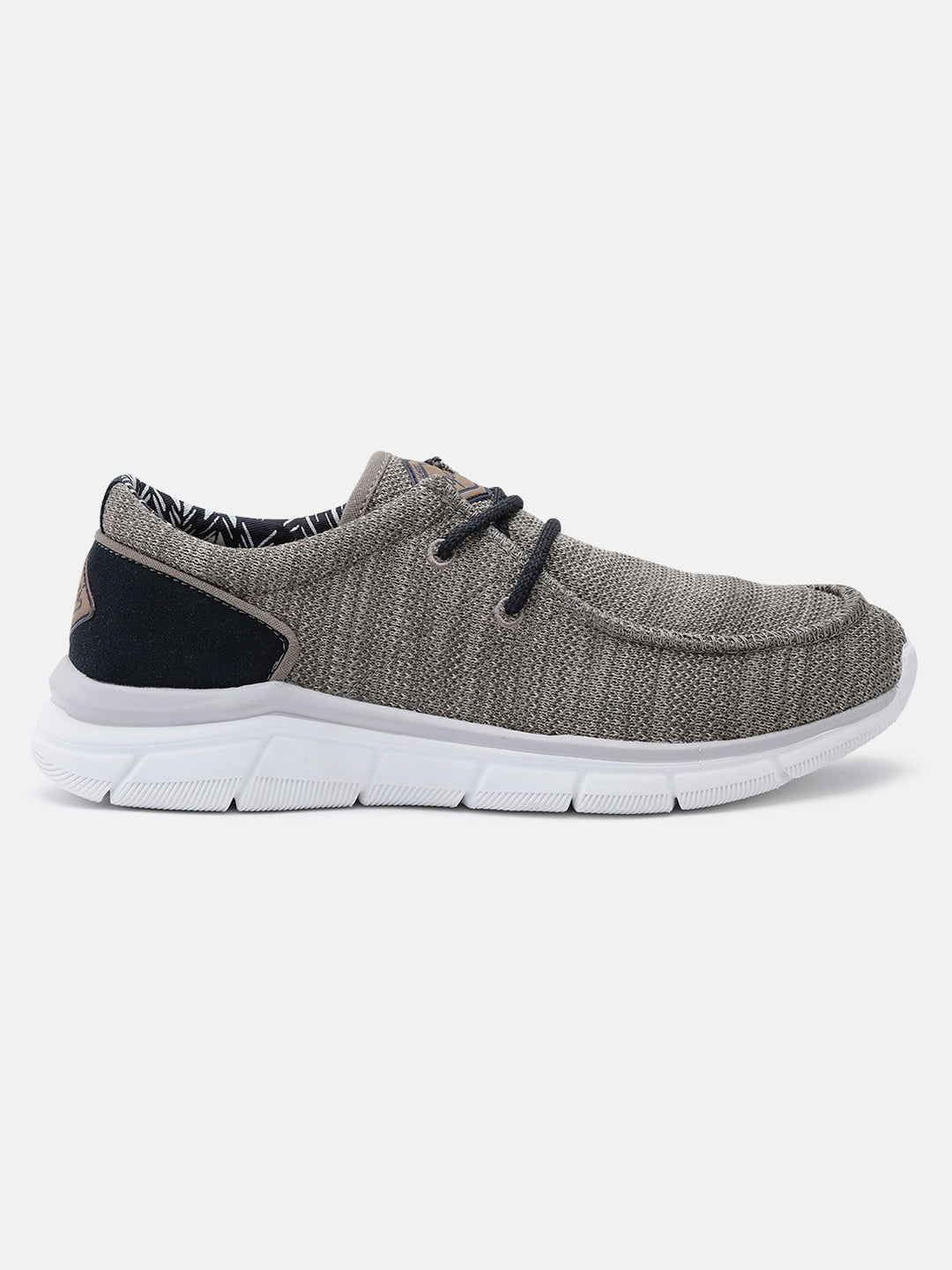 A beige Men's bugatti Sneakers featuring a round plain toe, zero heels heel. Made from textile with a durable eva outsole, this laces design offers both style and comfort.
