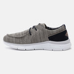 A beige Men's bugatti Sneakers featuring a round plain toe, zero heels heel. Made from textile with a durable eva outsole, this laces design offers both style and comfort.