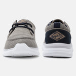 A beige Men's bugatti Sneakers featuring a round plain toe, zero heels heel. Made from textile with a durable eva outsole, this laces design offers both style and comfort.