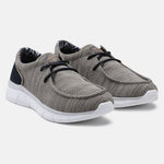 A beige Men's bugatti Sneakers featuring a round plain toe, zero heels heel. Made from textile with a durable eva outsole, this laces design offers both style and comfort.