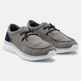 A beige Men's bugatti Sneakers featuring a round plain toe, zero heels heel. Made from textile with a durable eva outsole, this laces design offers both style and comfort.