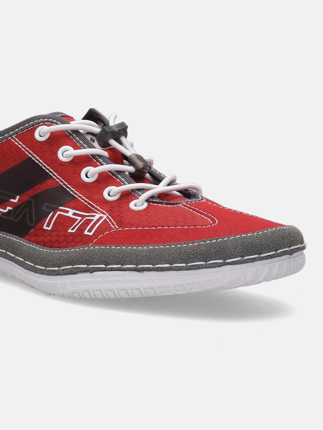 A grey Men's bugatti Sneakers featuring a round plain toe, zero heels heel. Made from synthetic with a durable tpr outsole, this laces design offers both style and comfort.
