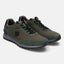 A green Men's bugatti  Sneakers featuring a round toe plain toe, zero heels heel. Made from textile with a durable tpr outsole, this laces design offers both style and comfort.