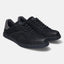A black Men's bugatti Sneakers featuring a round plain toe, zero heels heel. Made from nubuck leather with a durable tpr outsole, this laces design offers both style and comfort.