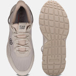 Sand-colored comfort sneakers by Bugatti with a tonal design, featuring a textured rubber sole.